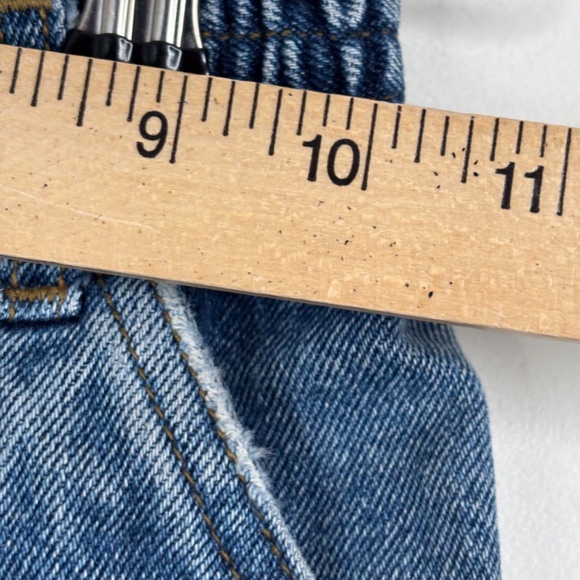 VTG 90s Little Levis Cargo Jeans Boys 7 Patches Jogger Parachute Elastic Cuff - Picture 15 of 16